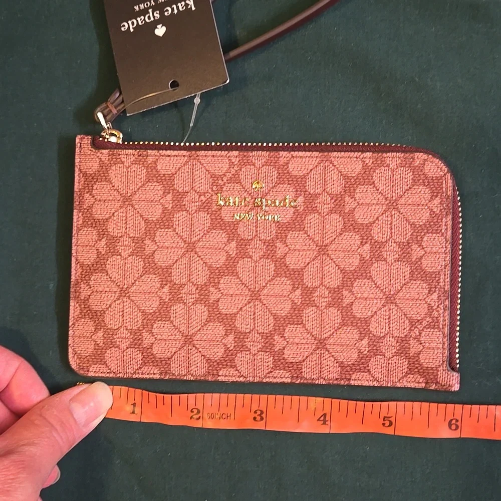 Kate Spade Lucy Small L Zip Wristlet NWT